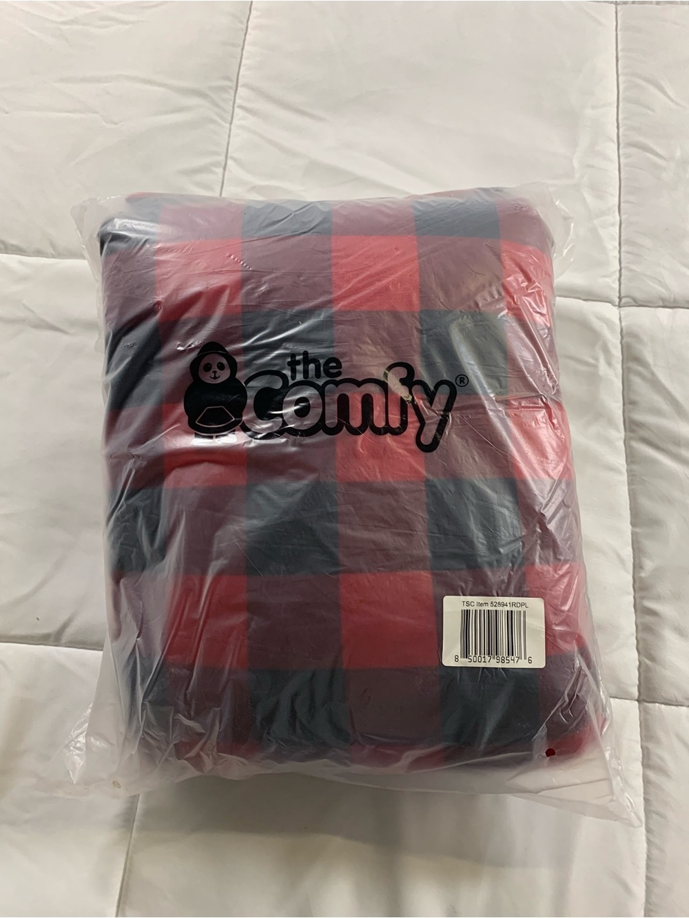New in package THE COMFY original wearable blanket with hood unisex one size